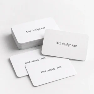 Design ditt eget A6-kort enkelt i vår online designer.
