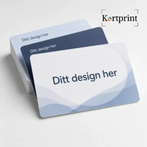 Her kan du designe plastkort selv direkte i nettleseren