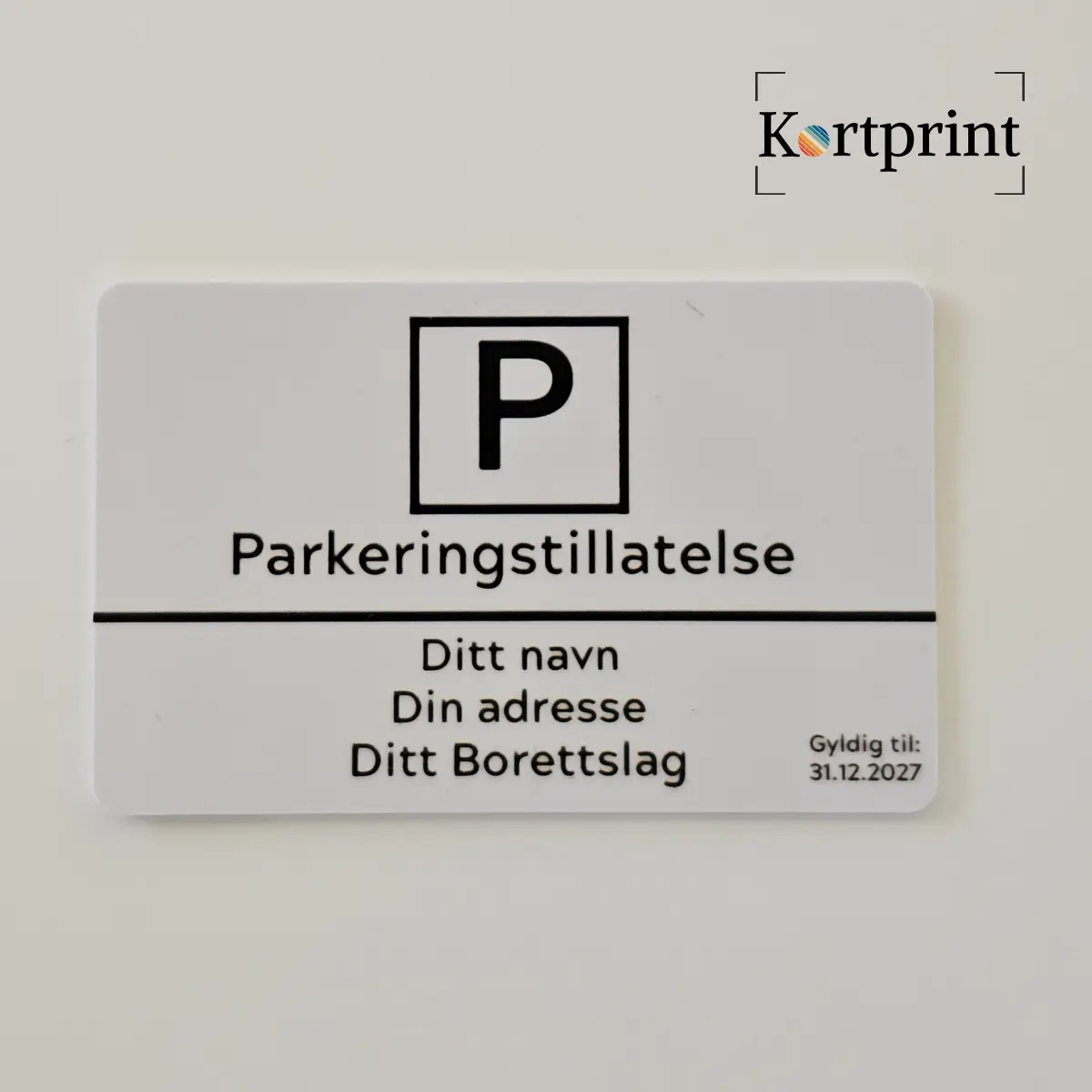 Plastkort med trykk: 0,76 mm PVC-kort med eget design - Bilde 2